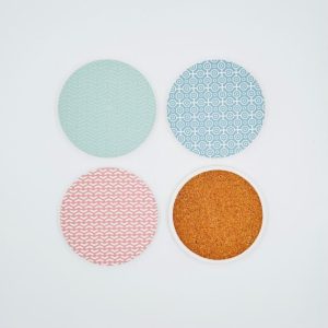 ceramic coaster round