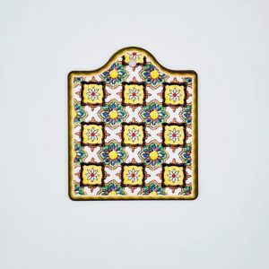 ceramic pot mat rectangle board with hole