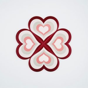 ceramic pot mat clover