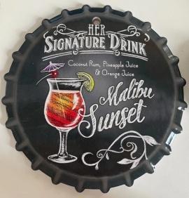 ceramic pot mat bottle cap