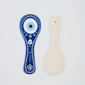 ceramic pot mat soup spoon with hole